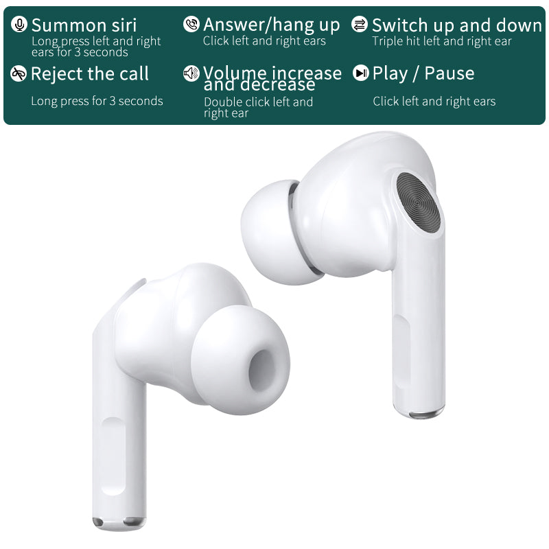 M10 TWS Wireless Bluetooth Earphone ANC Noise Reduction Digital Display Mini In-ear Stereo Music Headset M10 TWS Wireless Bluetooth Earphone ANC Noise Reduction Digital Display Mini In-ear Stereo Music Headset